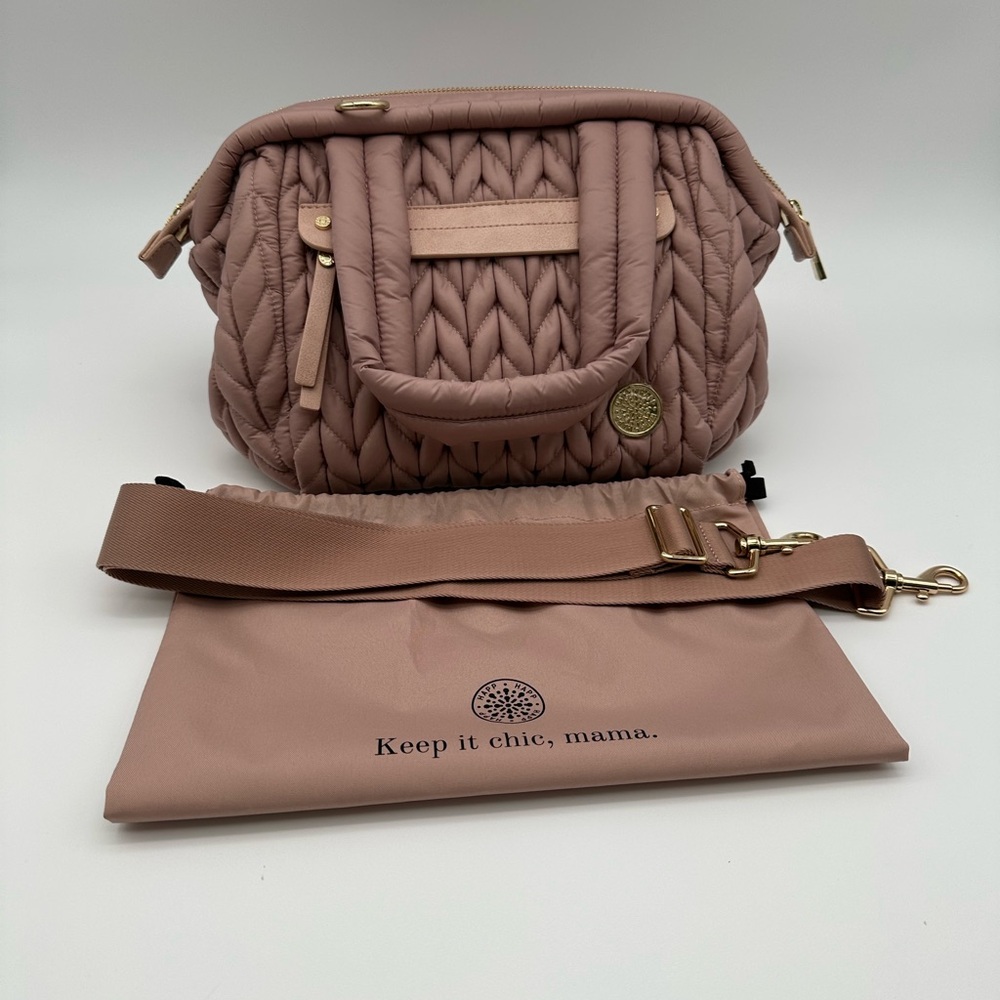 Happ Brand Quilted Bag - Pink